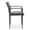 Officesource Levy Collection Guest Stack Chair with Arms and Black Frame 1022VBK - alternate 4